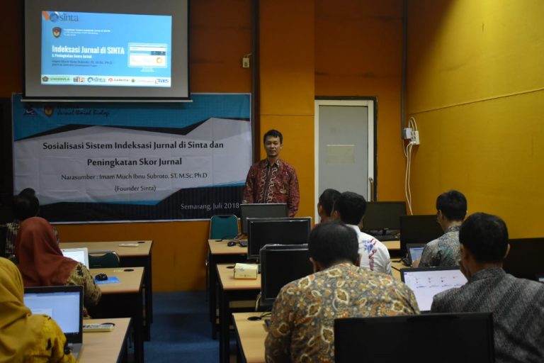 Workshop Meningkatkan Score Jurnal di Universitas PGRI Semarang