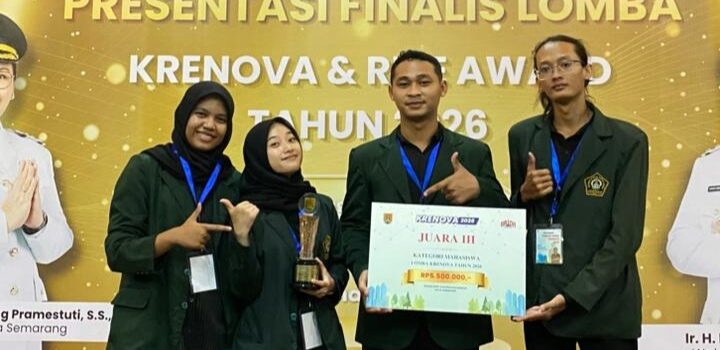 Prestasi Mahasiswa UNISSULA dalam Lomba Krenova & Rise Award 2026 Melalui Inovasi “Biotutor Semar”